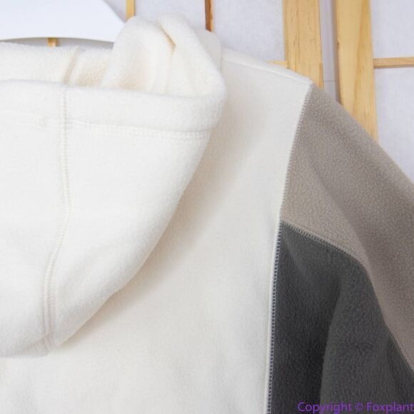 NEW Madewell MWL Betterfleece Colorblock Zip Hoodie Sweatshirt, M - Picture 15 of 16